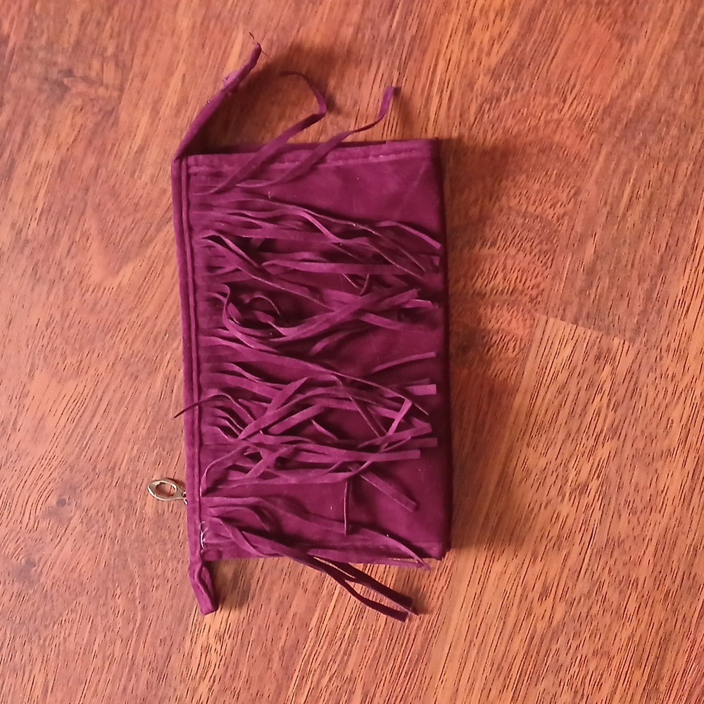 💟Fringed clutch